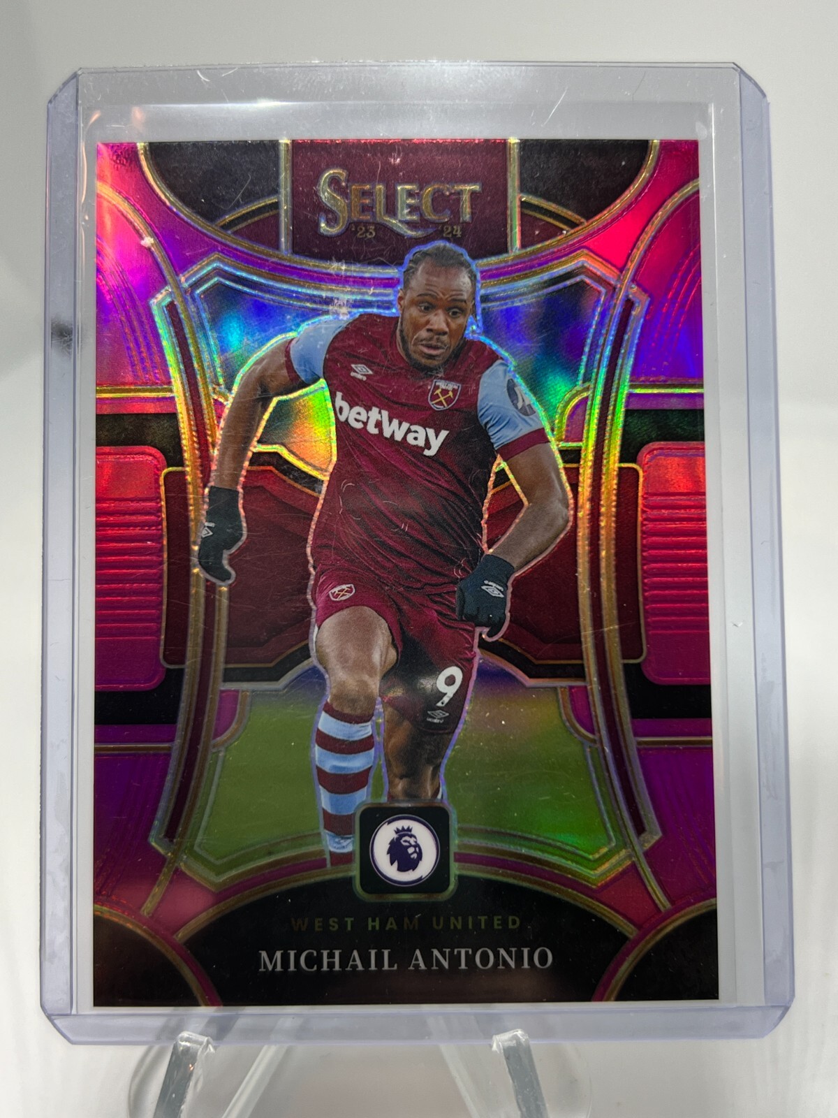 2023-24 Panini Select EPL MICHAIL ANTONIO Pink /99 West Ham United