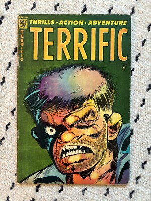 Terrific #14 (1954) Don Heck Classic Pre Code Horror Golden Age Comic (see desc)
