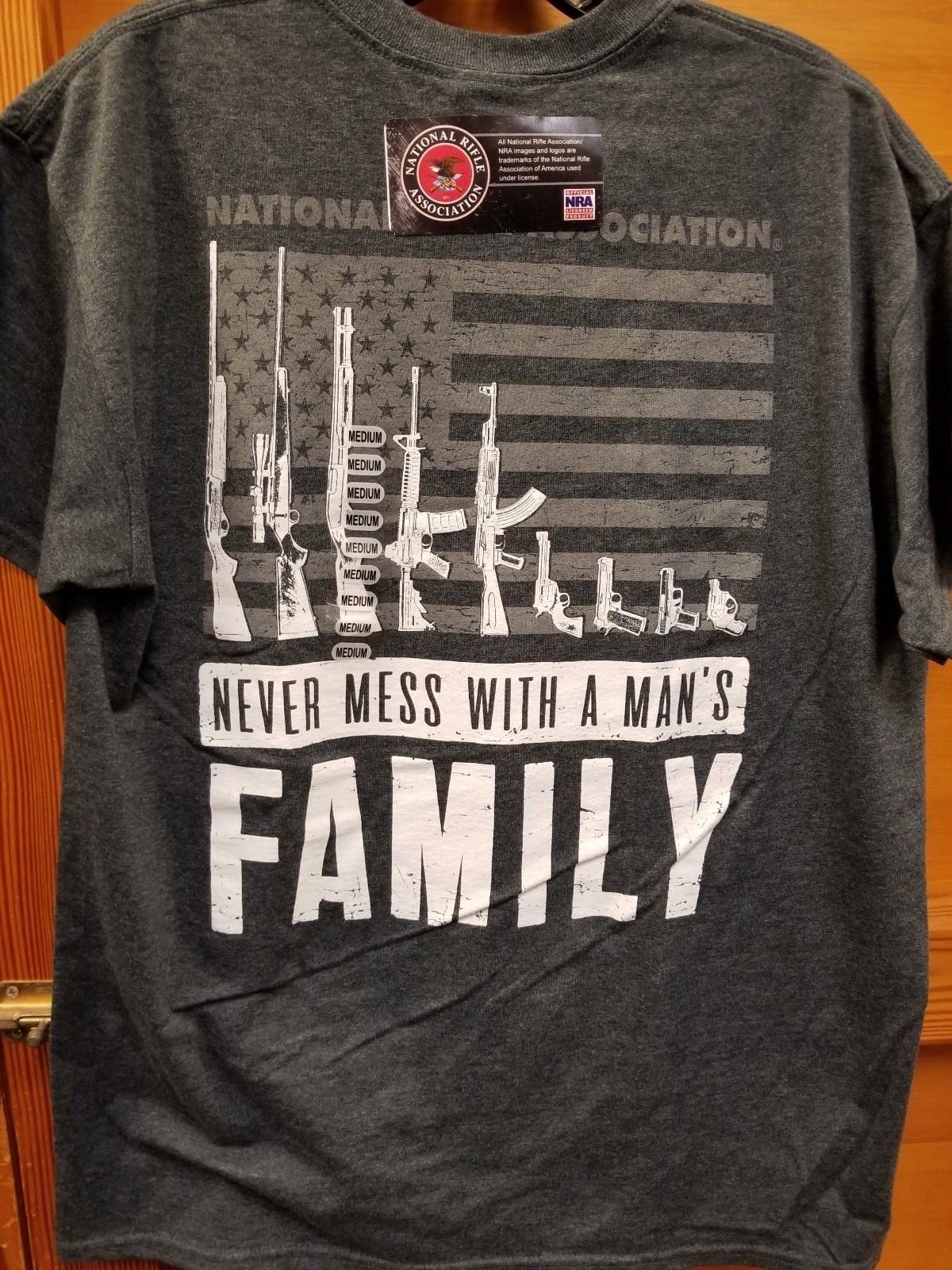 NRA Mans Family Tee NRA Mans Family Tee