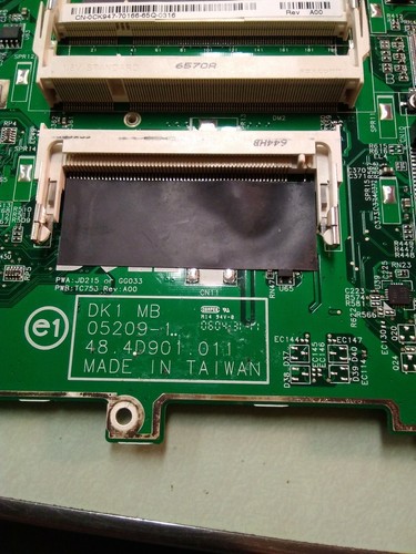 Dell Inspiron 1300 Motherboard System board 48.4D901.011
