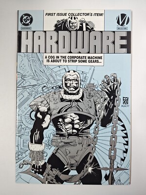 HARDWARE #1 DC/Milestone Platinum Variant  1993 NEAR NM 1st appearance