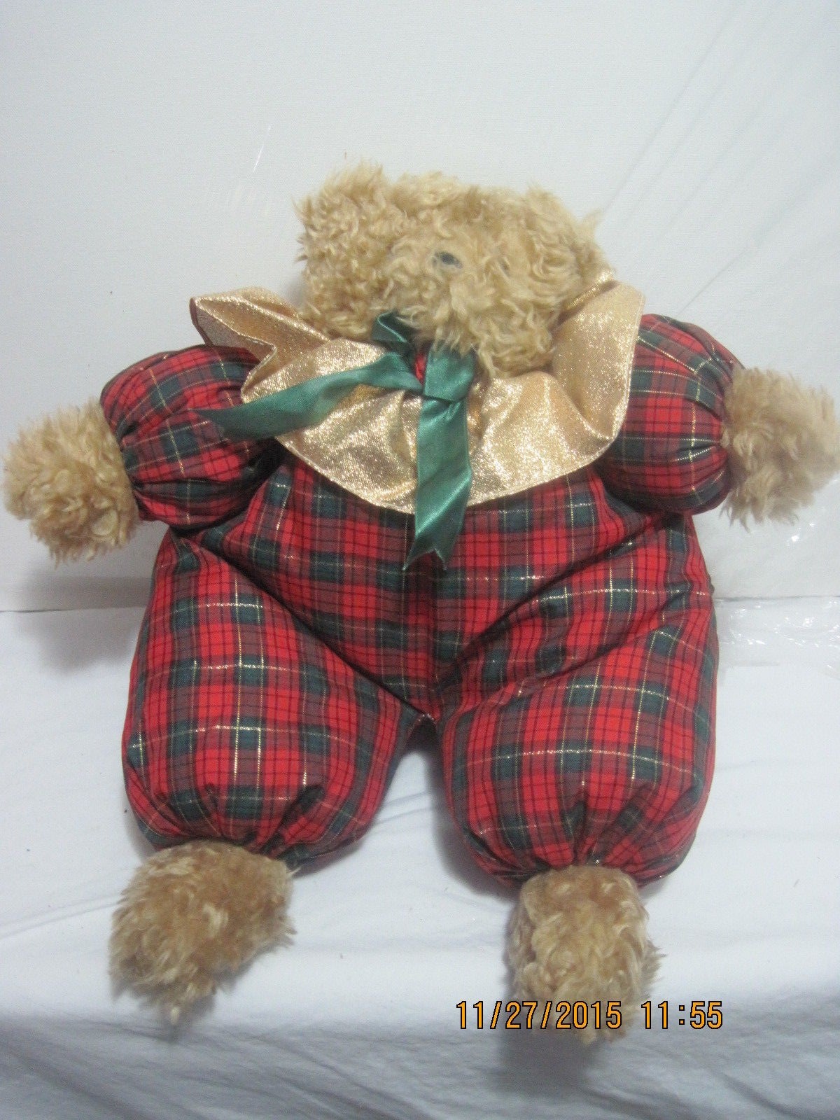 Stuffed Christmas Xmas Teddy Bear