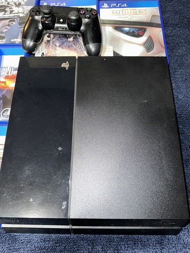 Sony Playstation 4 500GB Slim - Black With Games And Headset