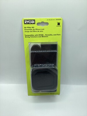 (3 Packages) RYOBI Air Filter Assembly  AC05AFK for Trimmers and Blowers