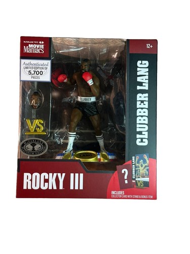 天使のカートVer.3ジャガードブラック　コラボバージョン　Mサイズ McFarlane Rocky III 3 Clubber Lang Black Trunks 6