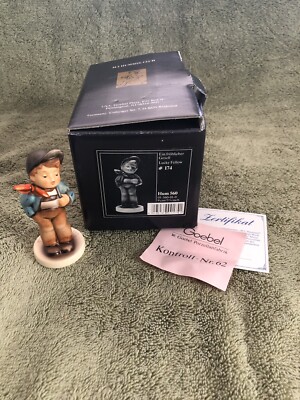 Hummel ''Lucky Fellow'' Member Yr. 1992/93 560 TMK7 3 5/8'' in Original Box