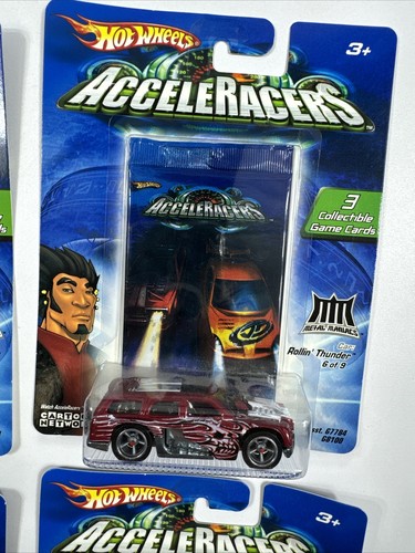 Complete set of 36 Original 2005 Hot Wheels Acceleracers With Factory Seal