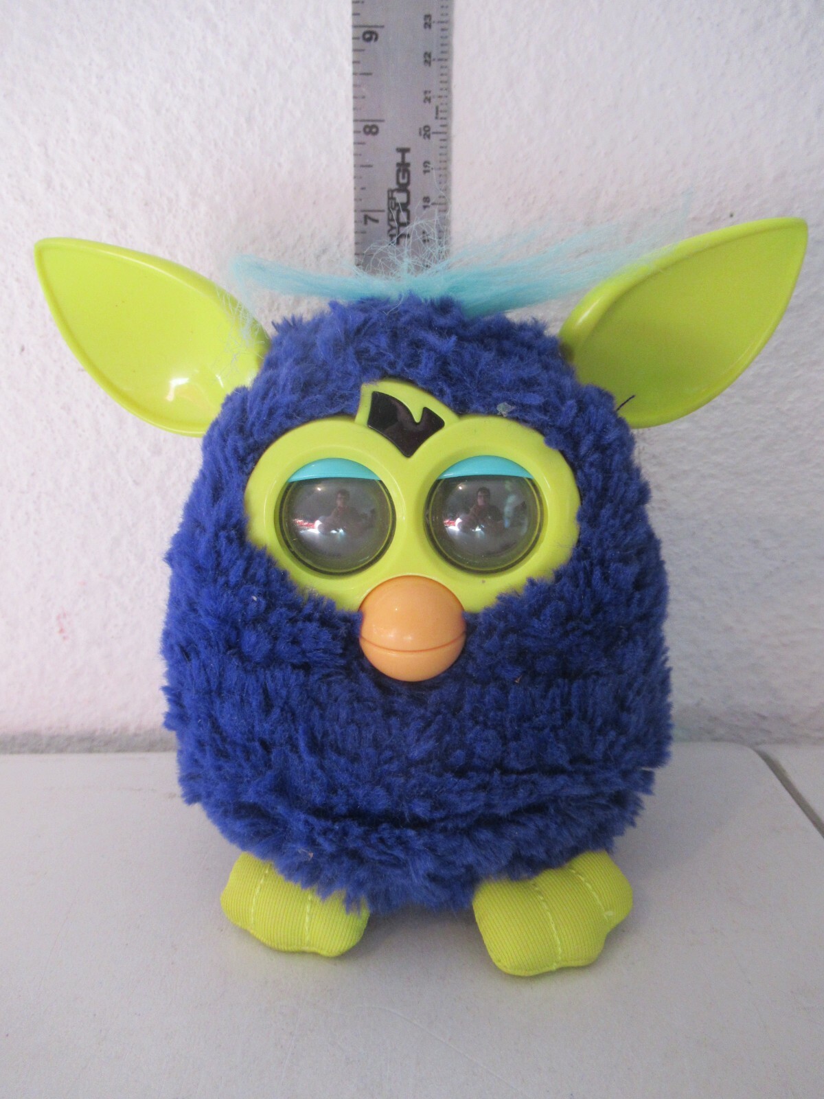 Furby 新品未使用 青色 2012 Furby boom series metallic blue teal electronic rare