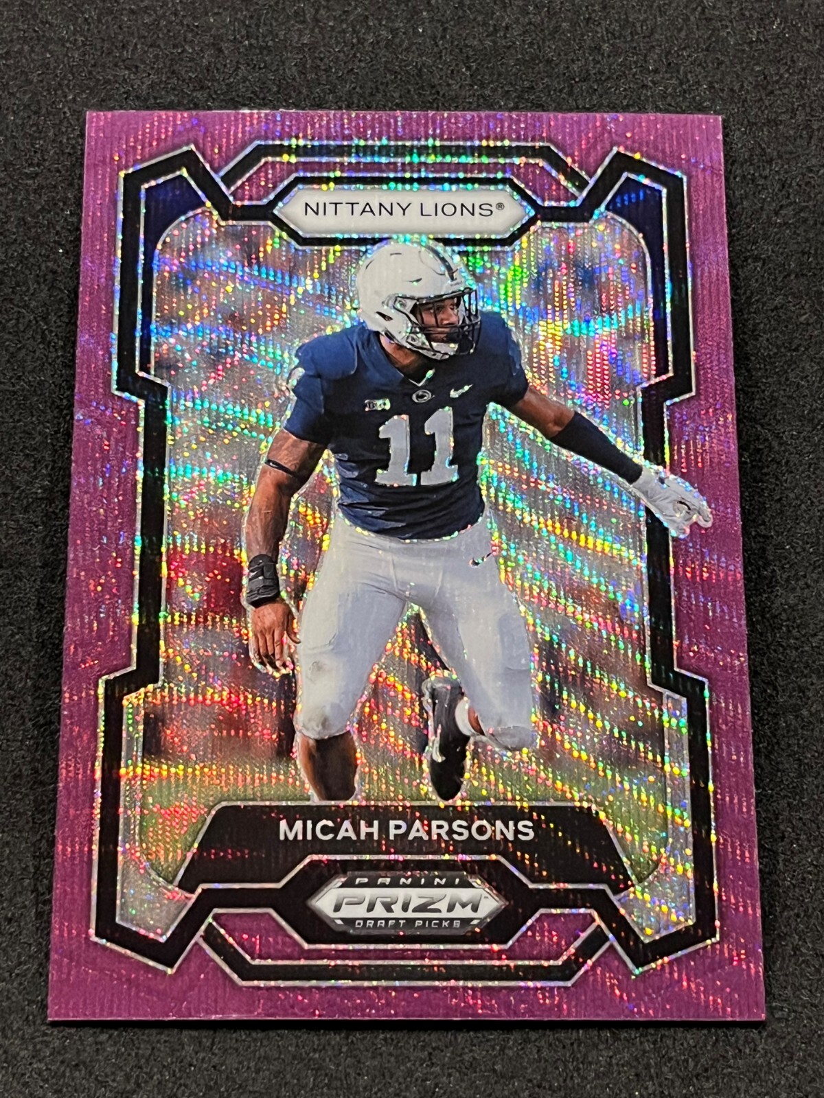 2024 Panini Prizm Draft Picks Football Micah Parsons Purple 2024 Panini Prizm Draft Picks Football Micah Parsons Purple