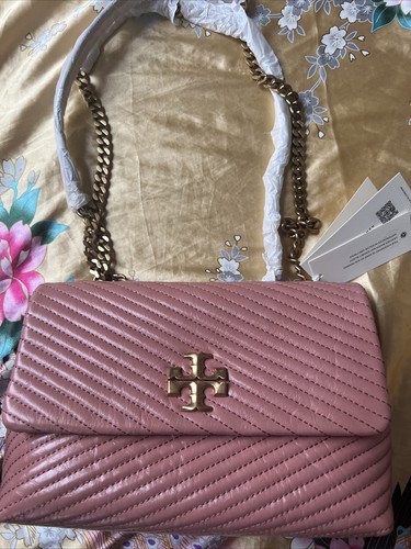 即発 Tory Burch Kira Moto Quilt Small Convertible Bag 152345 Small Kira Moto Quilt Metallic Convertible Shoulder Bag