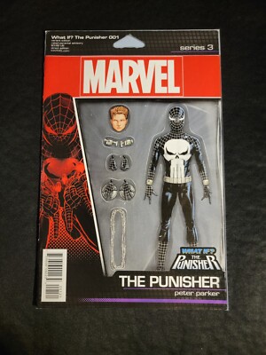 What If? Peter Parker Became The Punisher #1 Action Figure Variant Marvel Comics