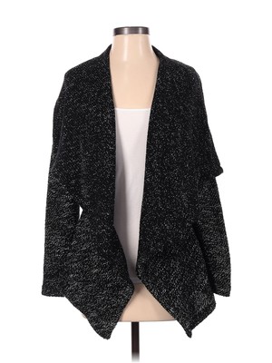 BNCI by Blanc Noir Women Black Cardigan S