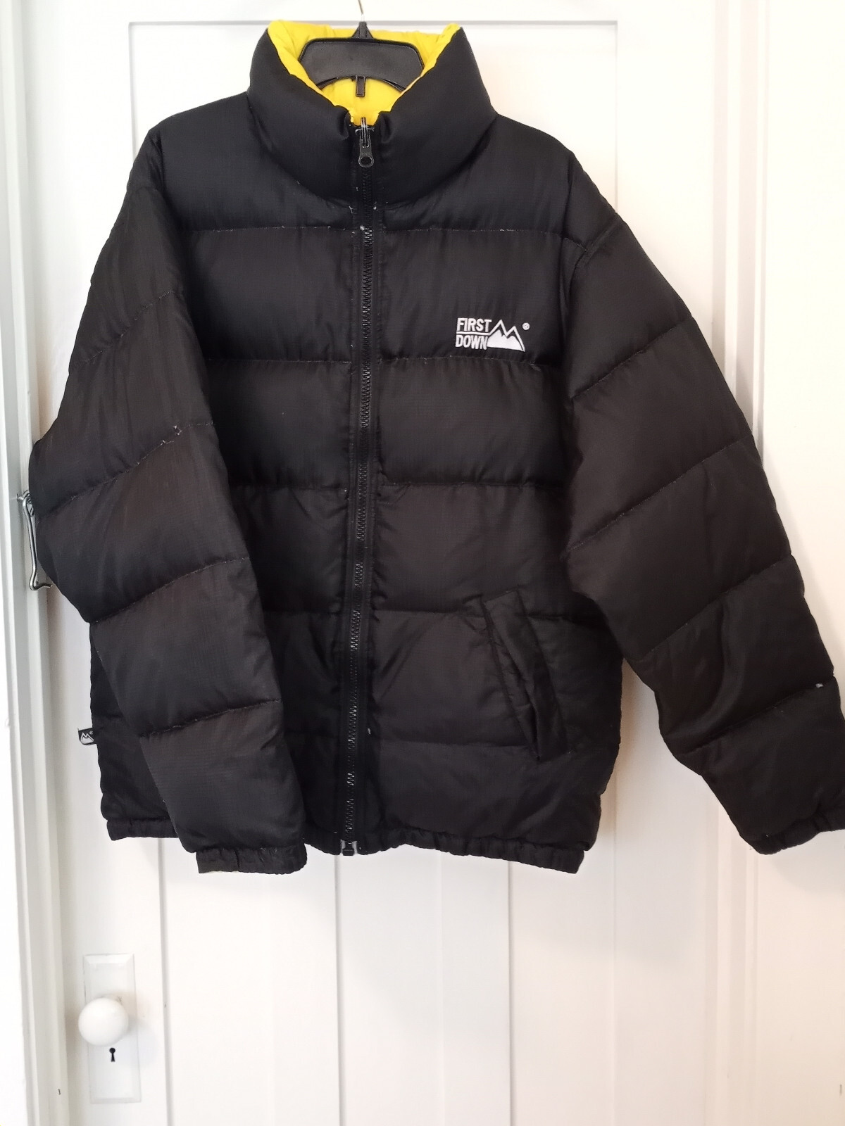 Vintage First Down 1990S Reversible Puffer Jacket Coat | eBay Vintage First Down 1990S Reversible Puffer Jacket Coat | eBay