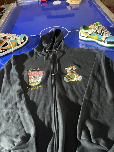 Ben N Jerry’s Dunk Style  Zip Up hoodie