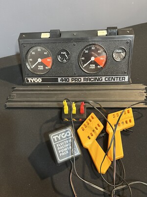 Tyco 440 Pro Racing Center Dashboard Slot Car Track #5867 Free Shipping!