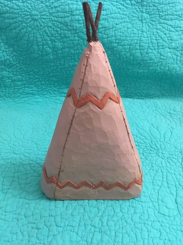 Vintage Midwest/Cannon Falls Native American TeePee By Eddie Walker