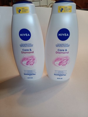 Nivea  Body Wash Care & Diamond 25.36 Ounce 2 PACK MADE GERMANY New
