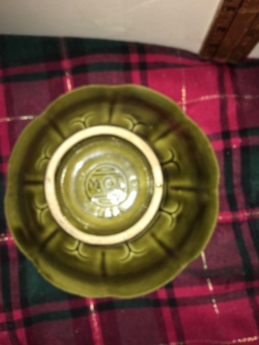 McCoy Salad/soup Dish Green, Approximately 1” Deep, Gorgeous