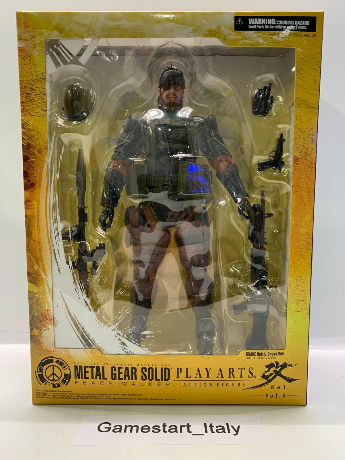 METAL GEAR SOLID PEACE WALKER SNAKE BATTLE DRESS VER NEW