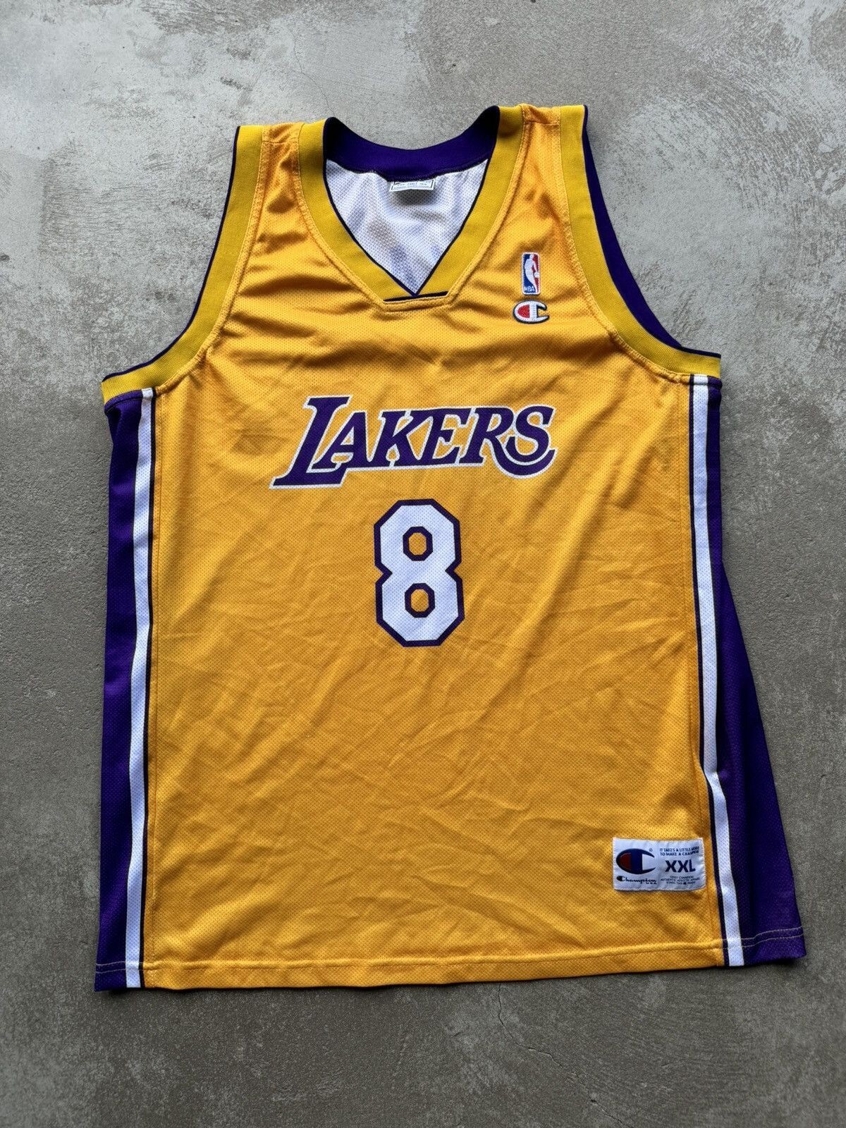 NBA Lakers Kobe Bryant ユニフォーム champion Kobe Bryant #24 Los Angeles Lakers basketball Jersey