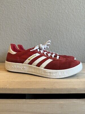 adidas originals munchen shoes in dark blue solar red 156057949765