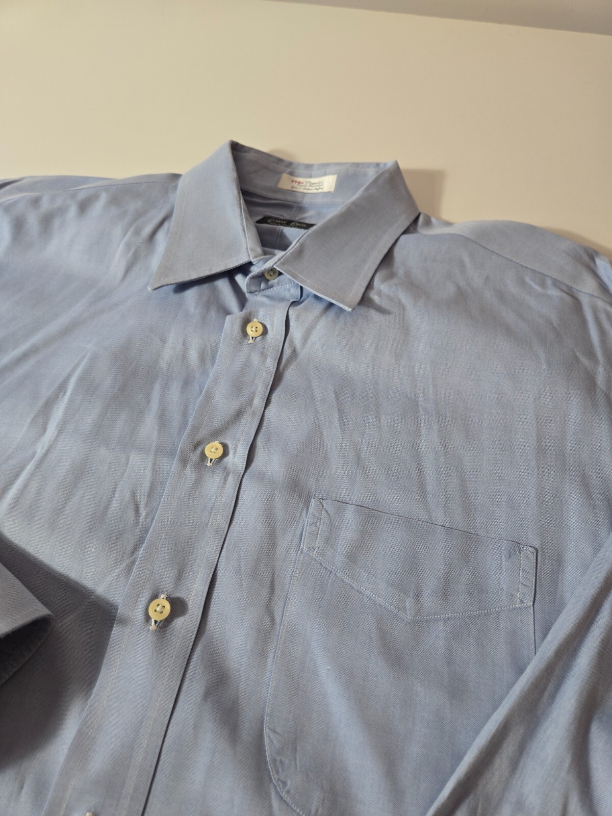 GITMAN BROS  34インチ　アメリカ製 Vintage Gitman Bros TTX Pinpoint Oxford Shirt Men 17.5 34