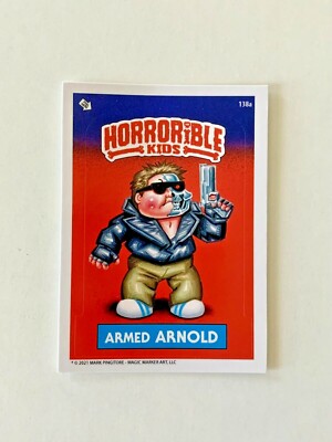 Horrorible Kids Series 1 -7 Garbage Pail Kids Parody Cards Pick Your Own!