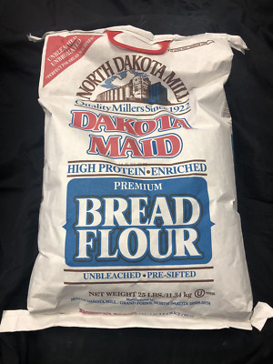 Dakota Maid Bread Flour, 25 Pound Bag - FREE SHIPPING