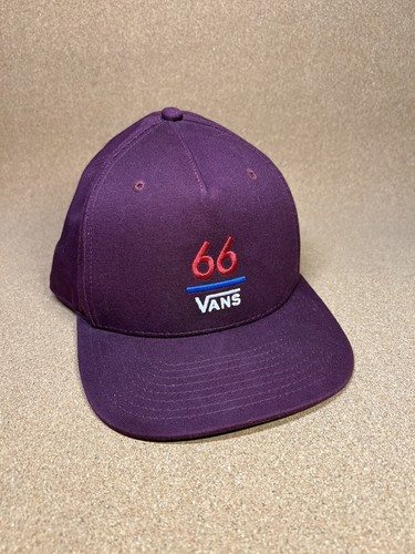 Vans 66 Maroon Burgundy SnapBack Adjustable Cap Deck Club