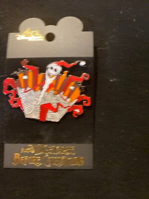 Disney DLR Pin Nightmare Before Christmas 13 Weeks of Treats #14 (Jack)  LE 3500
