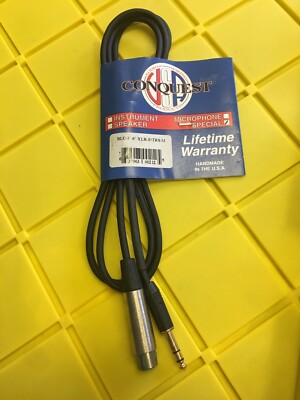 Conquest BLC-F Special 6 Foot Cable XLR-F/TRS-M