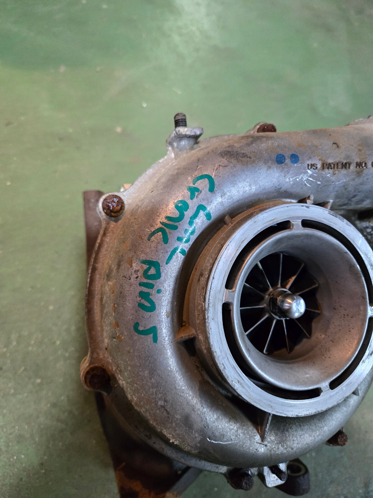 12642314 CHEVY GMC 6.6L DURAMAX DIESEL USED TURBO TURBOCHARGER OEM LML - Picture 6 of 13