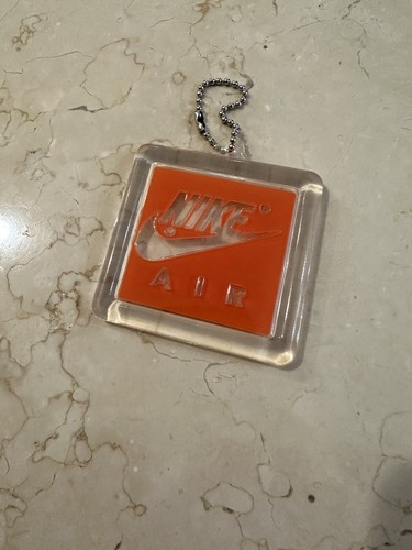 orange nike keychain