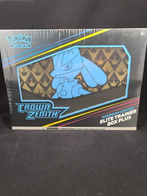 Pokemon TCG Crown Zenith Pokemon Center Elite Trainer Box Plus ETB