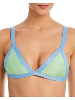 Женский зеленый регулируемый купальник Olivia Shine Triangle Swimwear Top M от CAPITTANA