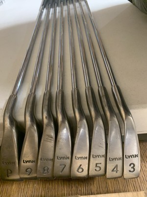 Lynx Predator Pro Iron Set 9 Precision Lite R Flex Golf Clubs Regular Handle