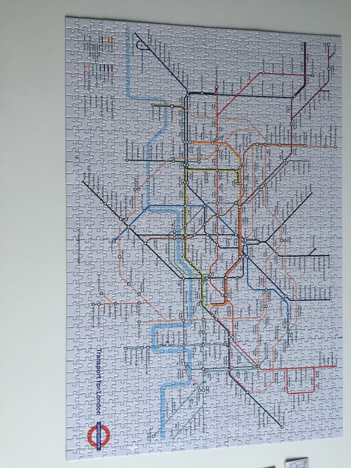Robert Frederick London Underground Map Jigsaw Puzzle 1000 Piece Robert Frederick London Underground Map Jigsaw Puzzle 1000 Piece