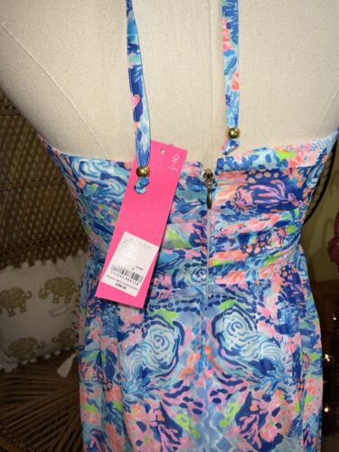 Pre-owned Lilly Pulitzer Viv Maxi Dress Modern Treasure $398 Size 4,12,16 In Multicolor