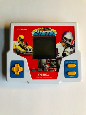 Vintage 1988 Tiger electronics Dirt Track Go Karting TESTED NO BATTERY LID