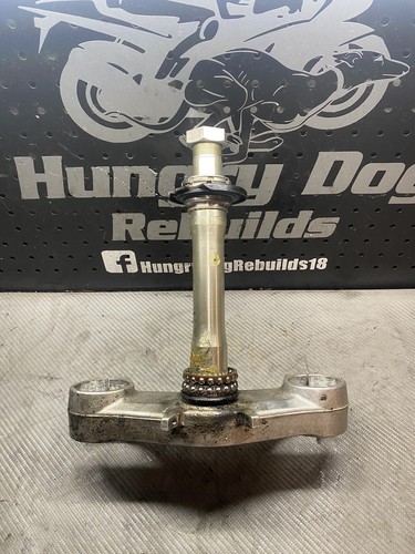 たえ 2007 2008 Kawasaki ZX6 ZX6r Lower Triple Tree Clamp Steering