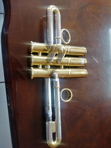 Caja Armónica(Trompeta Taylor)(Firt piston damage)For part or restore!