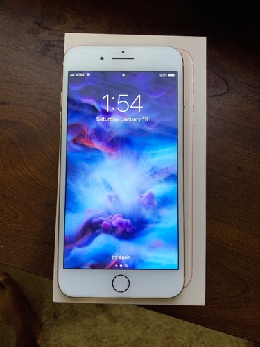 Apple iPhone 8 Plus - 64GB - Gold (AT&T) A1897 (GSM) (Please Read Description)
