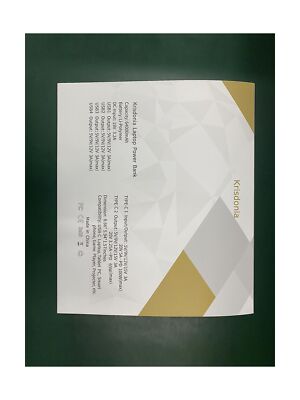 Krisdonia Portable Charger, PD 100W USB C Power Bank 64000mAh Fast Charging E...