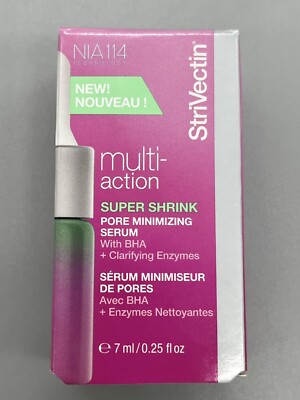NEW ~ StriVectin Multi Action Super Shrink Pore Minimizing Serum ~ Mini 0.25 oz