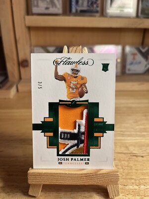 2021 Flawless Josh Palmer 3/5 Bowl Patch