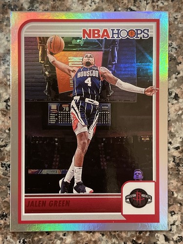 Jalen Green 2023-24 Panini NBA Hoops Holo Silver Impulse SP