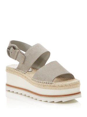 

Женские бежевые кожаные эспадрильи на танкетке MARC FISHER 1 дюйм на платформе 9,5 м, Бежевый, MLGREELY