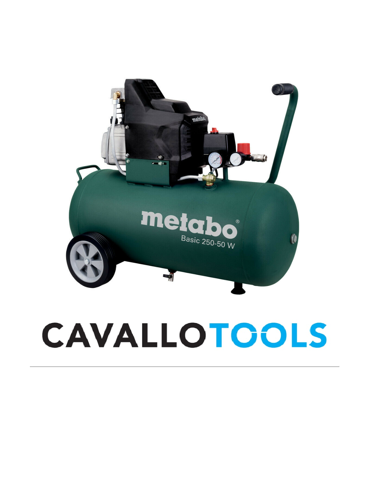Metabo Basic 250-50 W Kompressor 8 BAR, 50 Liter Kessel, 601534000 [B-Ware]