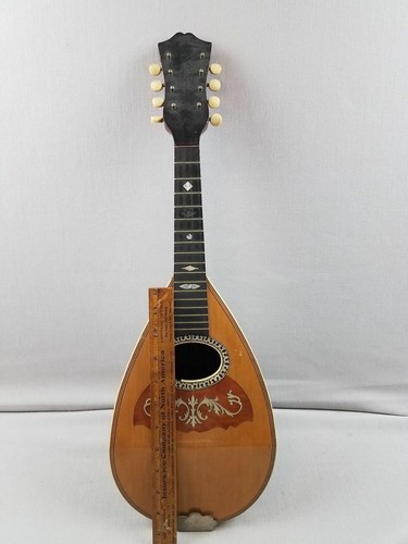 Antique 1891 W.A. Cole Bowl Back 8 String Imperial Mandolin AS IS Parts/Repair