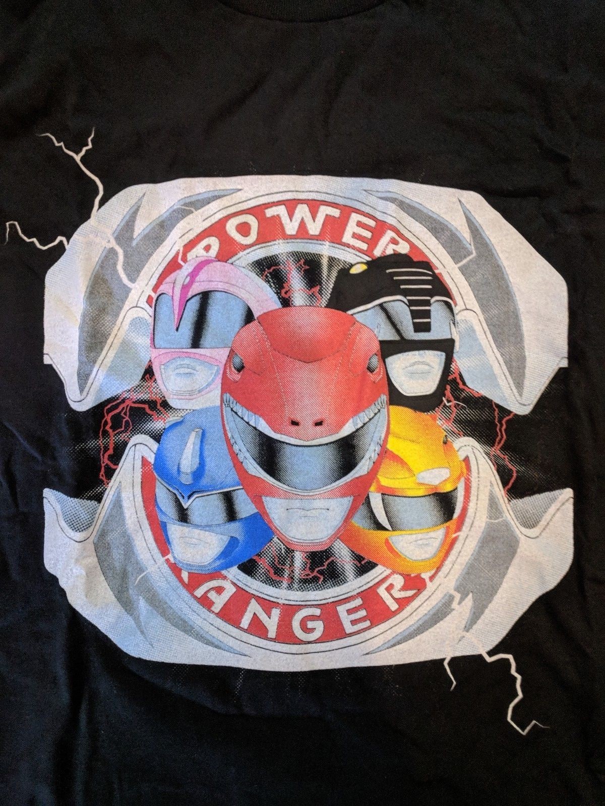 Loot Crate Power Rangers 25th Anniversary Tee Womens XL T-Shirt Team Up NEW
